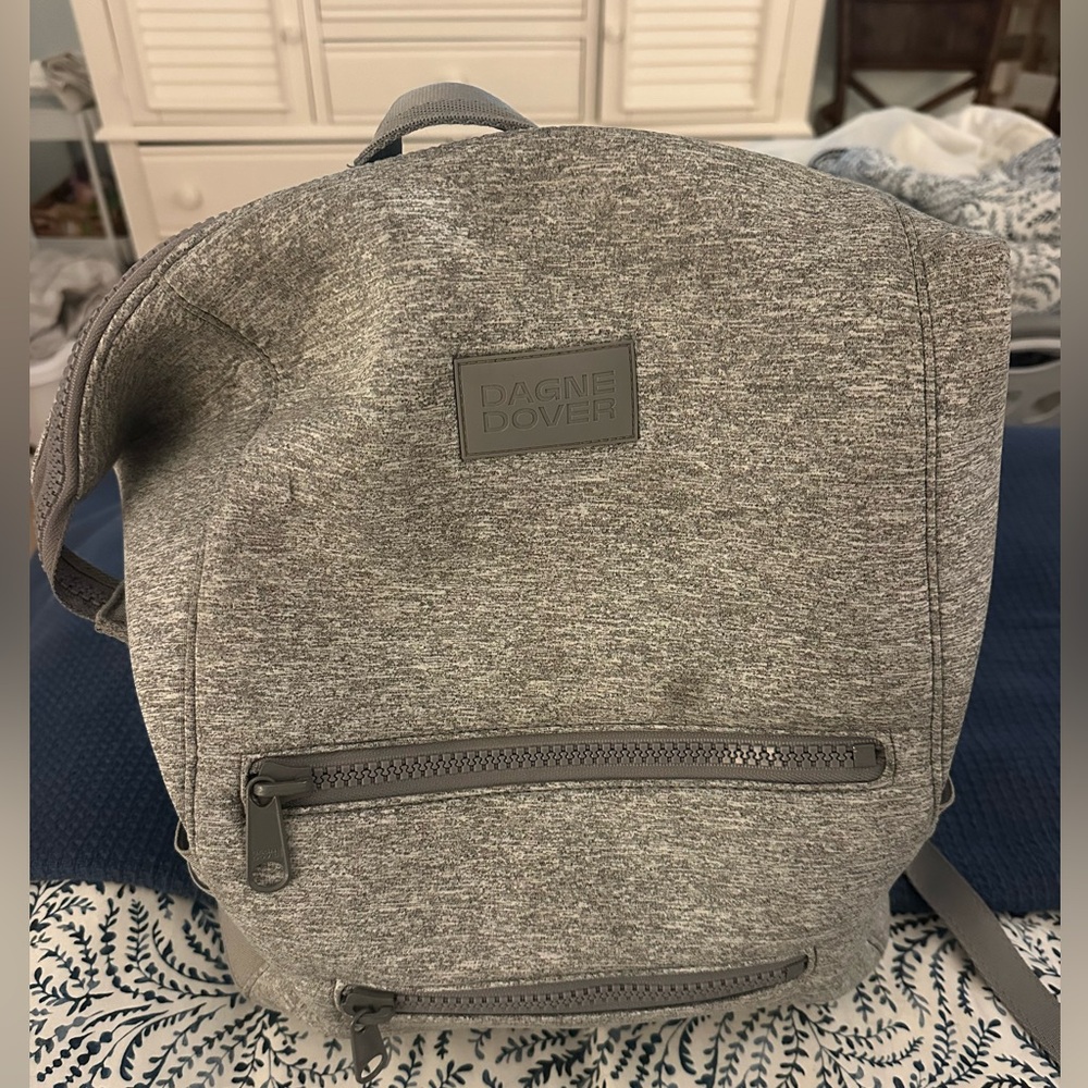 Dagne Dover Heather Gray INDI NEOPRENE DIAPER BACKPACK